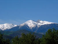 Mountain view from Gite