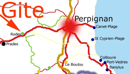 Colliore, coast near Perpignan